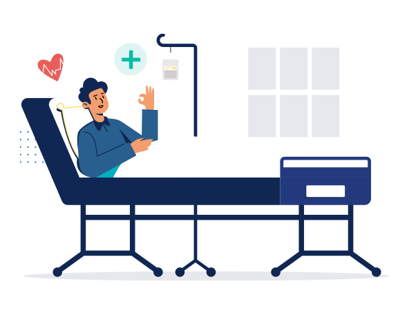 นอนพักรักษาตัว… ก็อุ่นใจ 